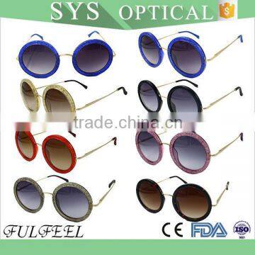 Retro Round designer classic circle sunglasses for Trade Assurance