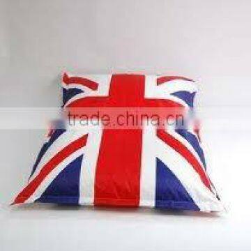 UK flag printing bean bag