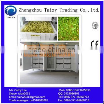 Two cabinets grass sprout growing machine with 12 months warrany