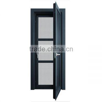 Hot sale comercial aluminum casement door soundproof aluminum single swing door design