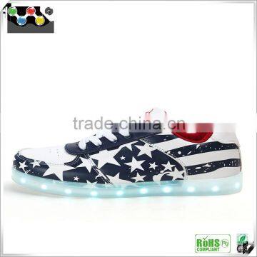 Kids Children Adults LED Luminous Shoes Led Flash Shoes photo-3