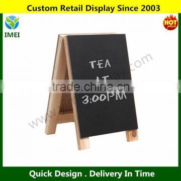8 inch Tabletop Mini Freestanding Wooden Easel Blackboard / Display Chalkboard Sign / Message Memo Board YM6-312                        
                                                Quality Choice