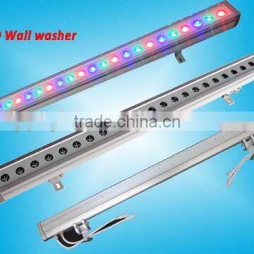 IP65 DMX 512 Control RGB LED wall washer lighting fixture / LED wall washer