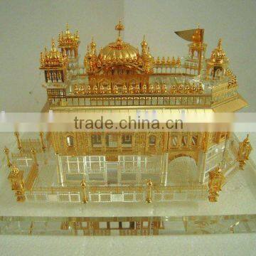 ali express hot saleGolden temple.crystal souvenir