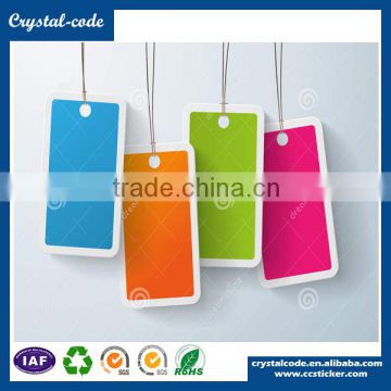 Waterproof strong sdheaive paper price tag