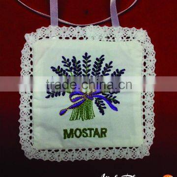 Embroidery suqare fragrant bags