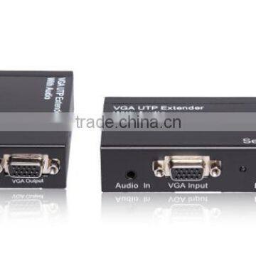 VGA Extender Video Audio CAT5 VGA to UTP Extender photo-2