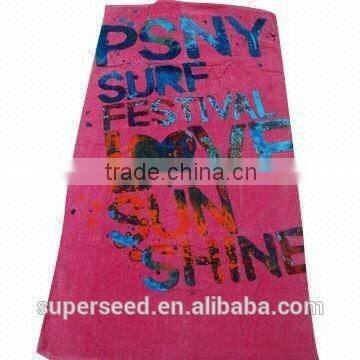 Holiday Style sunshine LOVE Beach Towel