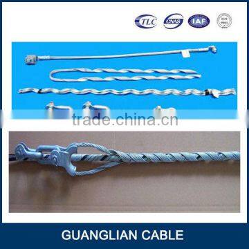 China Manufacturing Preformed OPGW dead end 160kn double strain clamp