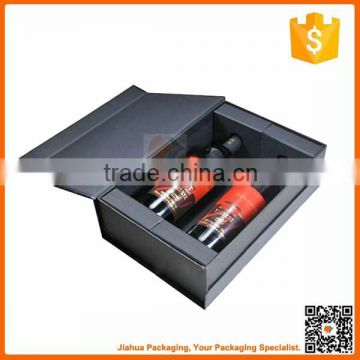 oval customize design cardboard folding wine box