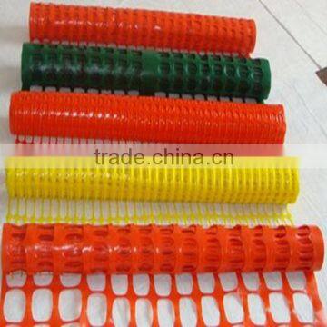 Orange Plastic snow fence/orange warning safety barrier fence/orange plastic safety fence