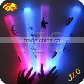 Rainbow LED Foam stick flashing foam stick