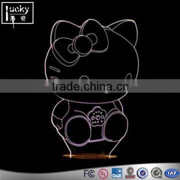 Marvel 3D Night light,HELLO KITTY shape LED night lamp