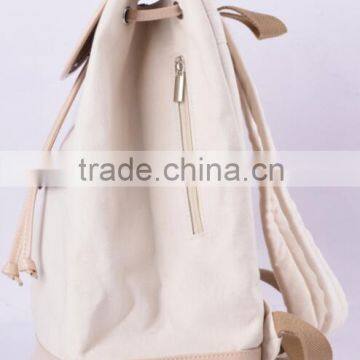 2016 Best Selling Factory Design 2016 Blank Canvas Backpack Brand New Design Daily Use Canvas Backpacks Laptop Day Backpack photo-4