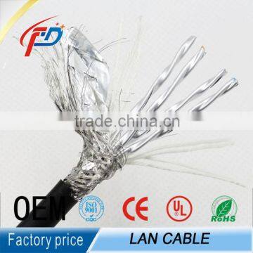 Hot-selling Cat7 FFTP lan cable 8 number of conductor pvc jacket