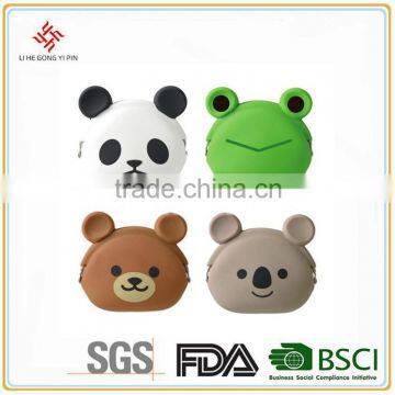 Cartoon Silicone Change Purse OEM/ODM