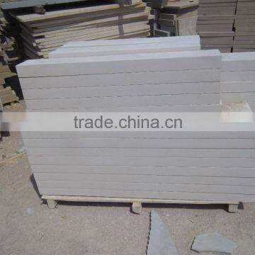Newest Rough Picked Pizarra White Sandstone Slabs for Sale photo-4