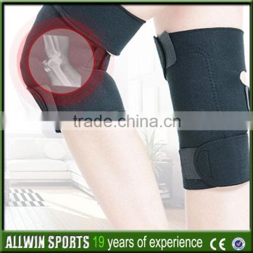 Adjustable nylon knee wrap, knee guard brace