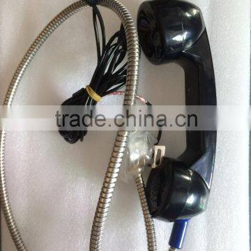 Metallic Hose Rugged Telephone Handset T6 Intercom Phone Auto Dia Emergency Telephone Armoured Cord Line photo-3