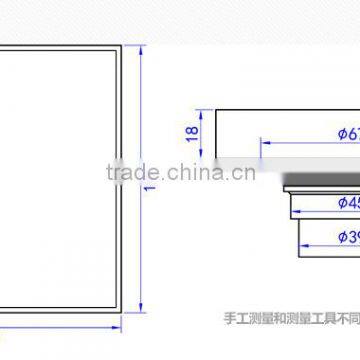 LABRAZE LE8504N Washing Machine Copper Wire Drawing Brass Floor Drains With Connector photo-6