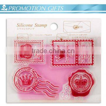 2016 New Zhejiang Promotion Carton Postmark Rubber Stamp