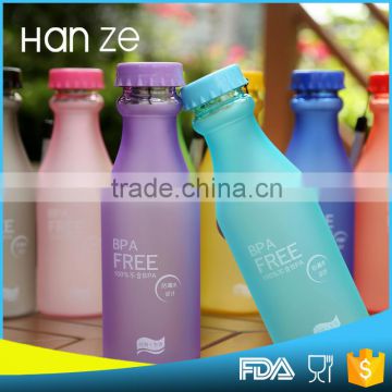 2015 popular new solar glass bottle with tea strainer