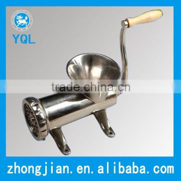 Stainless steel meat grinder