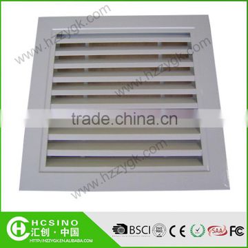 Aluminum linear air conditioning ceiling diffusers with different sizes