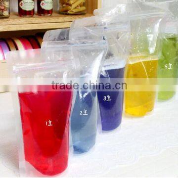 plastic valve bag for food with different sizes