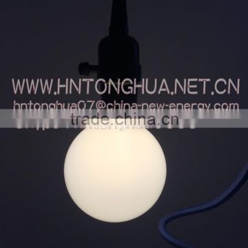 220V 6W milky glass shell LED G95 globe pendant light bulb