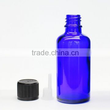 50ml Cobalt Blue Glass Dropper Bottle