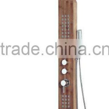 bamboo body with painting processing shower panel LN-B101