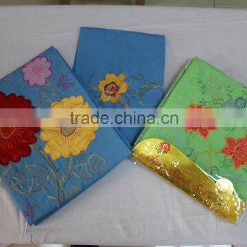 2015 new design embroidered bedding set/bedding sheet with home / hotel decoration