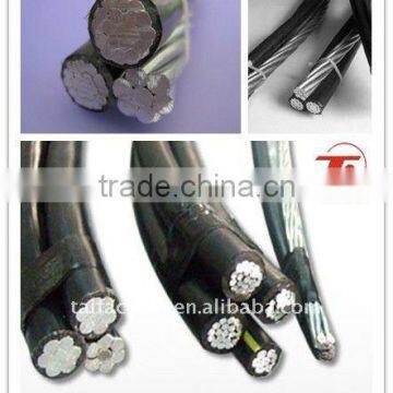 Overhead AAC AAAC ACSR Aluminum alloy XLPE/PE insulation ABC cable