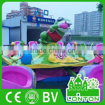 Hot Kids Game Ride Snail Team with Water Gun Amusement Mall Equipment For Sale