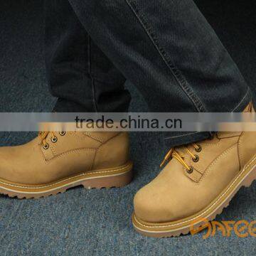 Guangzhou Welding Safety Boots With Steel Toe Cap and Steel Mid Sole Safety Shoe Code Lace up Rubber Safety Boots SA-3206 photo-6