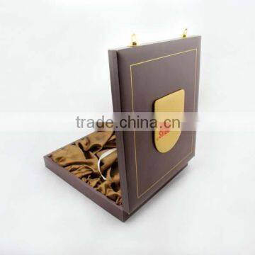 Luxury Handmade Wooden Box for Gift Packaging With Satin Insert photo-4