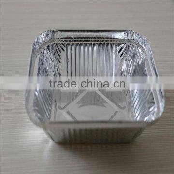 Mini Single Takeaway aluminum foil contain with lid