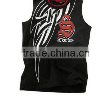 Children clothes, children sleeveless T-shirts, sleeveless child clothing