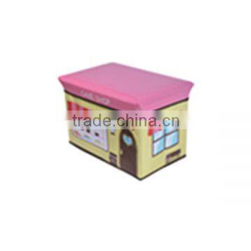 Folding Ottoman With Storage