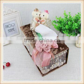 Lovely Tissue Box With Lace for Princess photo-2