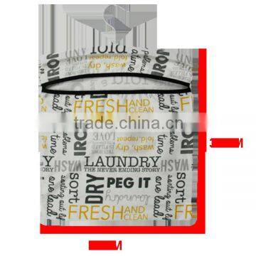 Cute Balcony Cloth Peg Storage Bag, Hanging Zipper Sundries Storage Bag