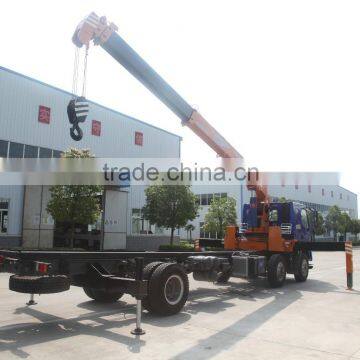 12ton Timber Crane on Truck, Model No.: SQ12S4, Hydraulic Crane With Telescopic Arms