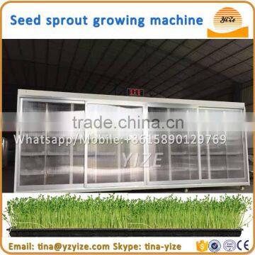 Hydroponic fodder machine system / cattle green fodder growing machine / mung bean sprout machine