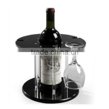 Custom acrylic iron wine rack