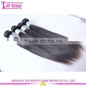 High Quality Virgin Brazilian Straight Hair Weave Bundles Wavy Hair photo-6