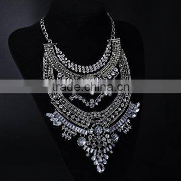 Trendy Vintage Anti Gold Sivler Plated Necklaces 2015