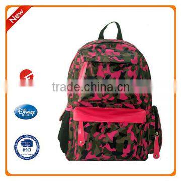 Most welcomed oem camouflage backpack school bag for teenagers