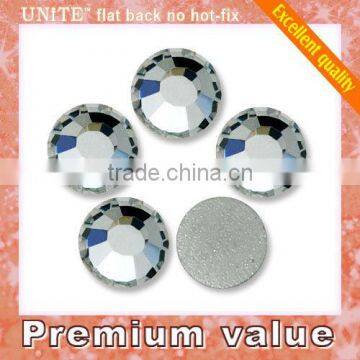 Flat back crystal rhinestones