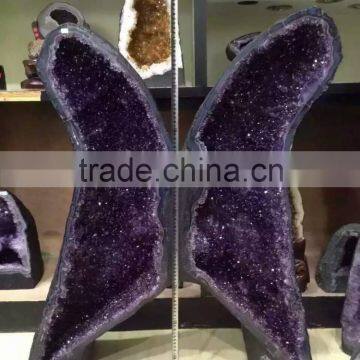 Beautiful Natural Quartz Crystal Amethyst Geode for Decoration photo-2